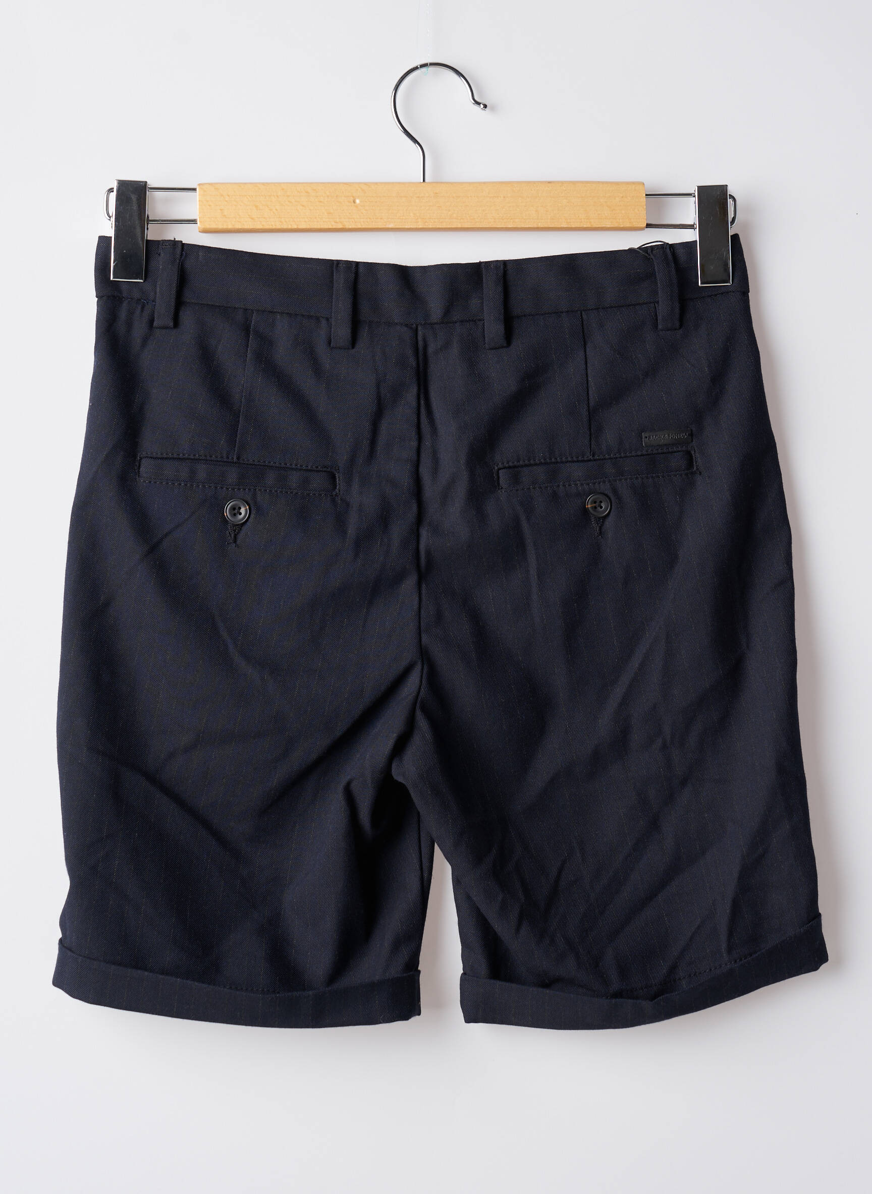 Bermudas tiesi kirpimas mėlyna JACK & JONES vyras