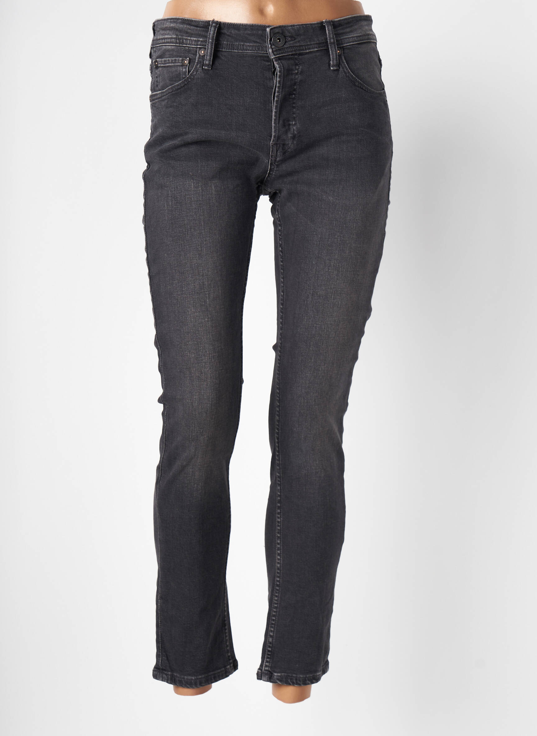 Lieknos džinsai kišenės normala dydis pilka JACK & JONES vyras