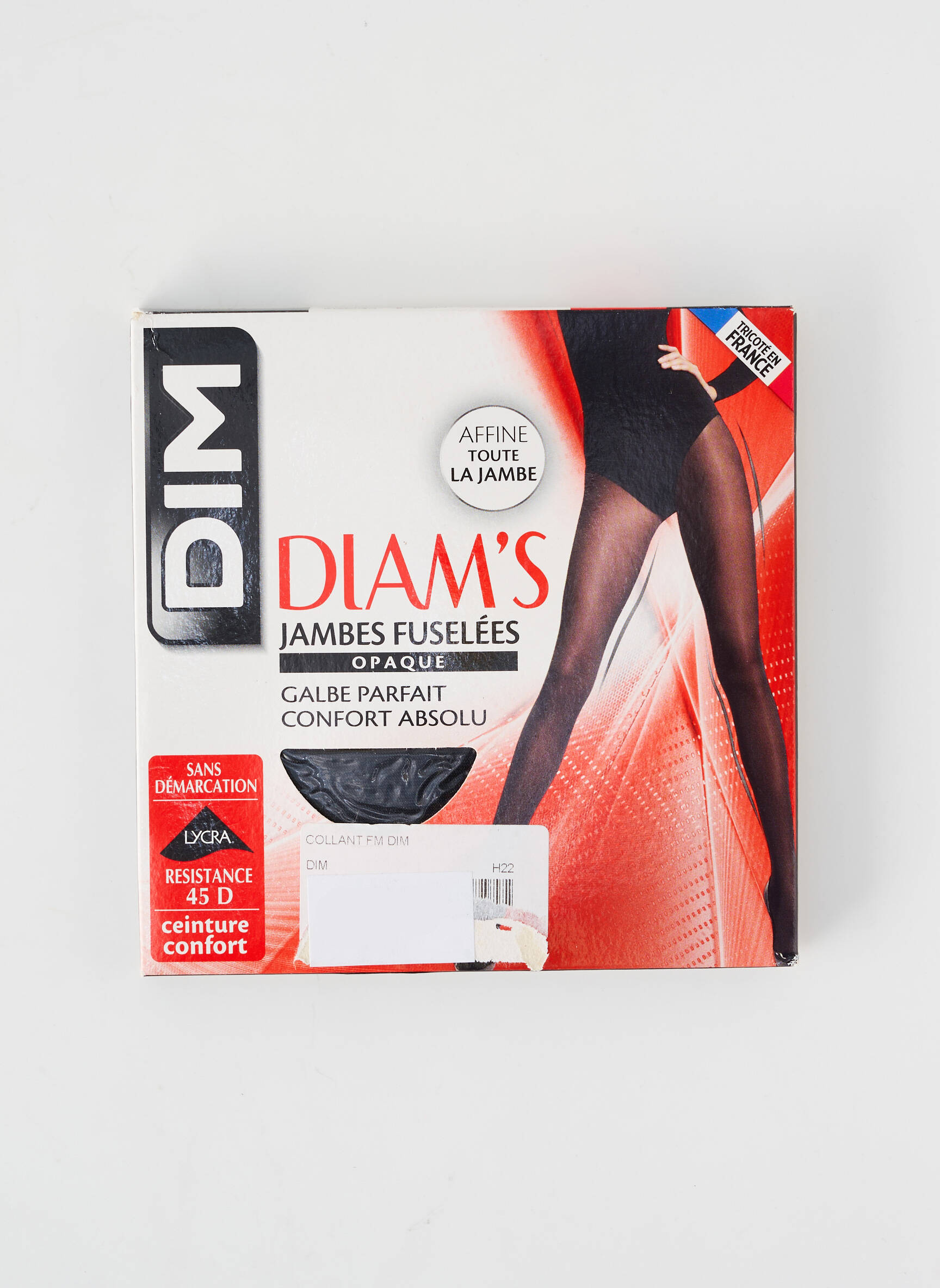 Kojinės tamprumas juodas DIM moteris
