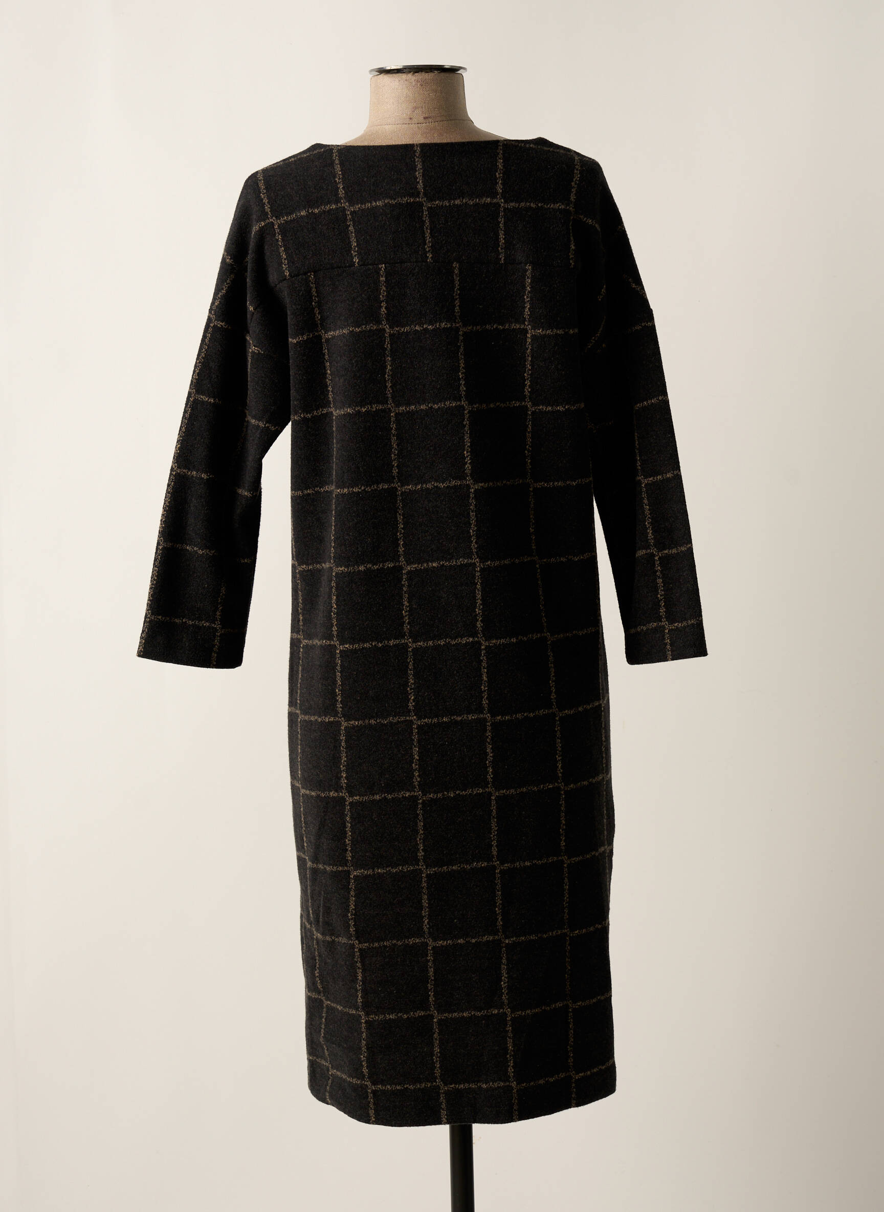 Megztinė suknelė juodas LA FÉE ATELIER BY LA FÉE MARABOUTÉE moteris