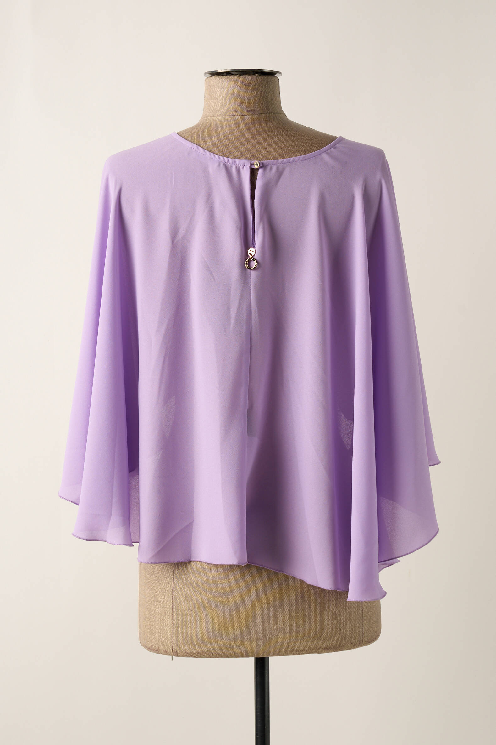 Pončas apvalus kaklas violetinis RELISH moteris