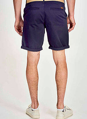 Bermudas popelinos audinys, kuris pasižymi lygiu ir tankiu paviršiumi. normala dydis mėlyna JACK & JONES vyras