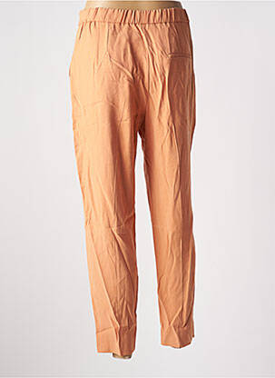 Chino kelnė popelinos audinys, kuris pasižymi lygiu ir tankiu paviršiumi. normala dydis oranžinė MANGO moteris