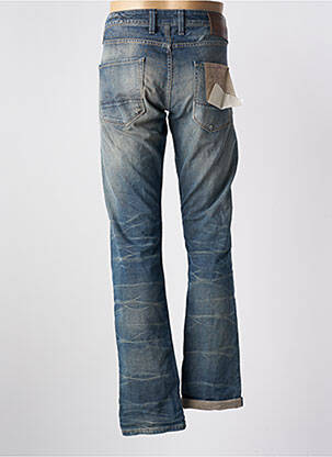 Tiesios kirpimo džinsai nusidėvėjęs ir išblukęs efektas normala dydis mėlyna R.D.D (ROYAL DENIM DIVISION) vyras