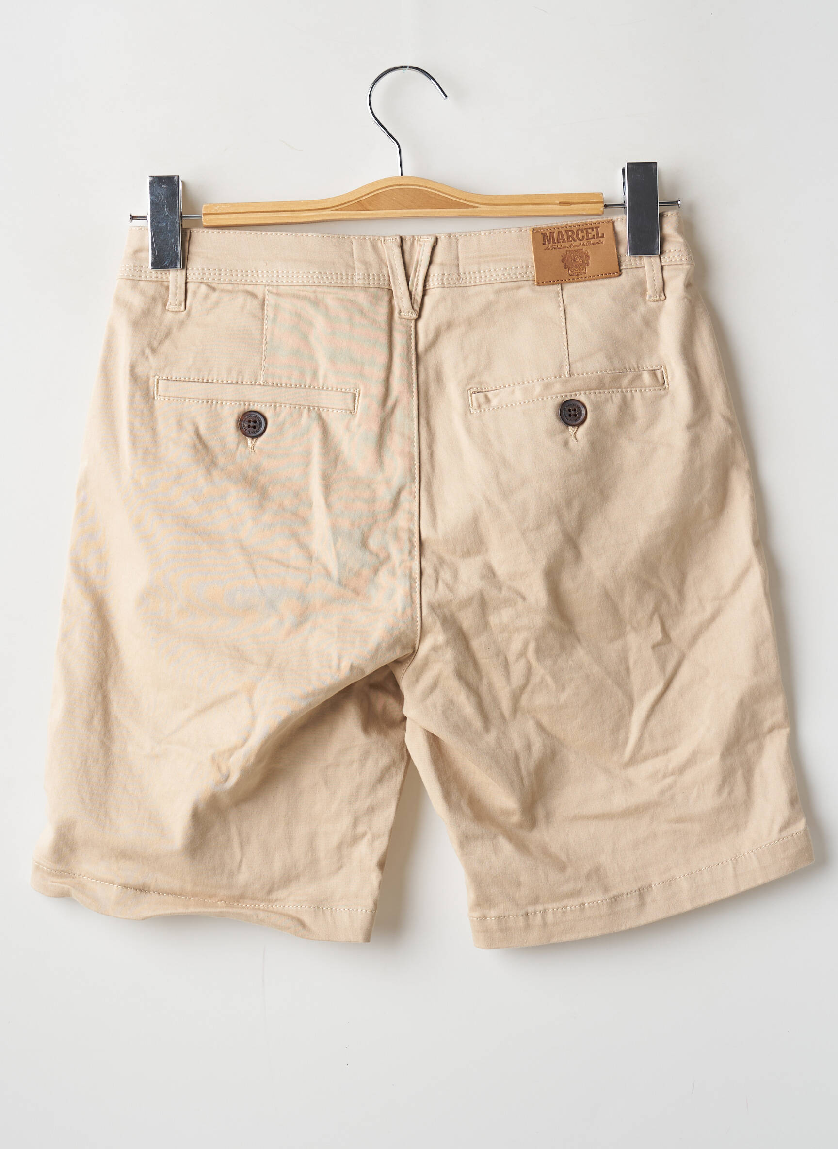 Bermudas chino kirpimas normala dydis bežinis LE FABULEUX MARCEL DE BRUXELLES moteris