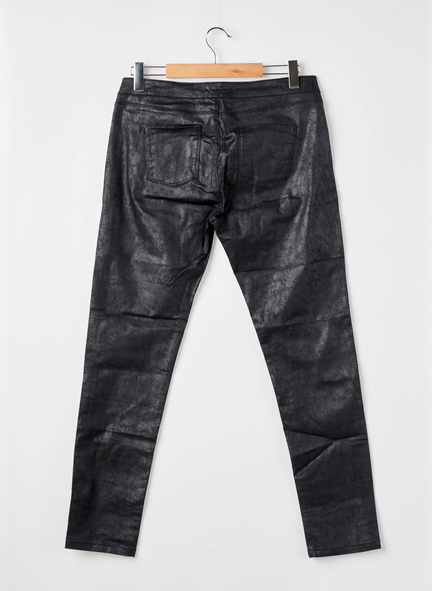 Jegging dengtas audinys normala dydis juodas DENIM STUDIO moteris