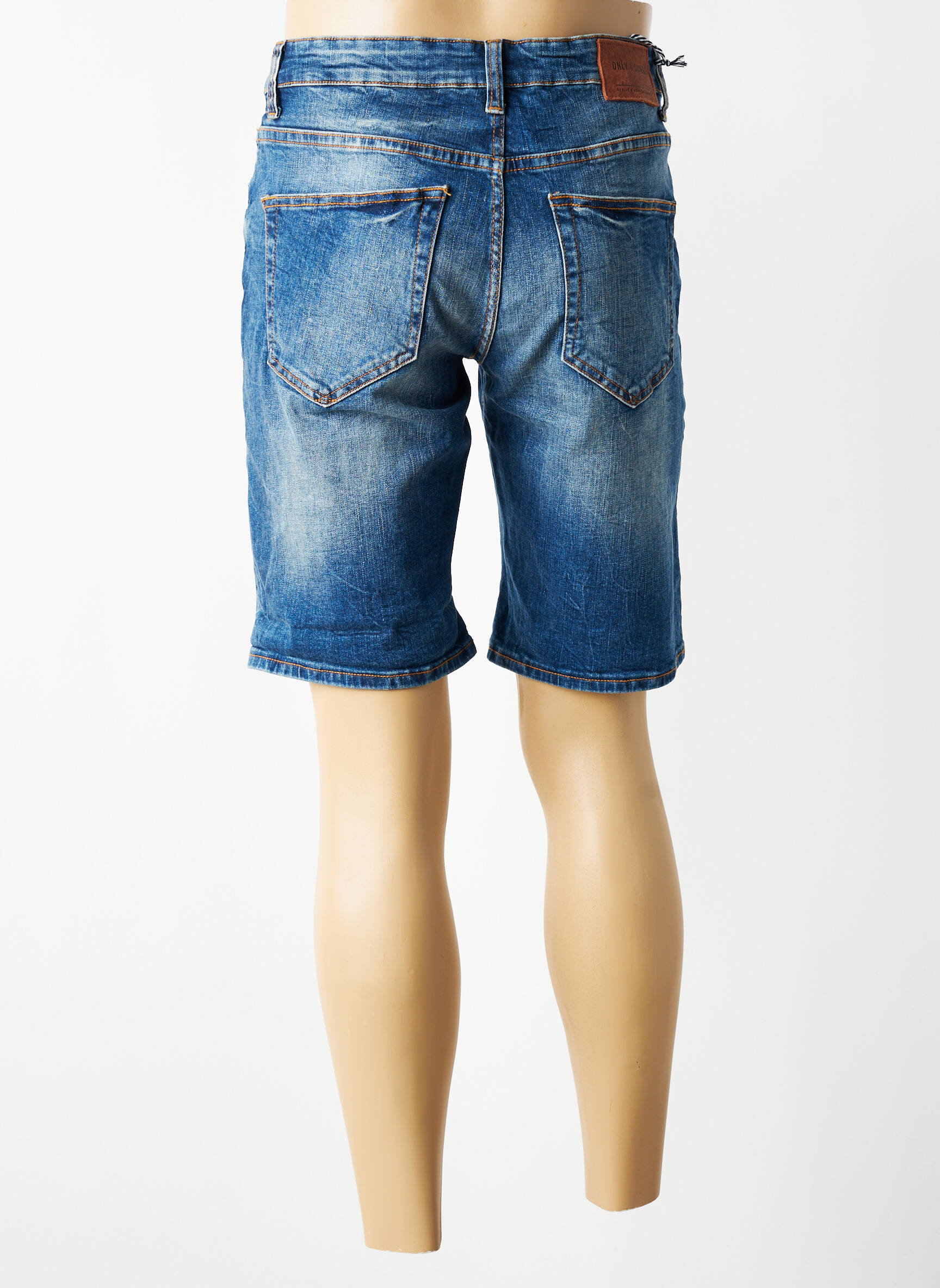 Bermudas denimo audinys normala dydis mėlyna ONLY & SONS vyras