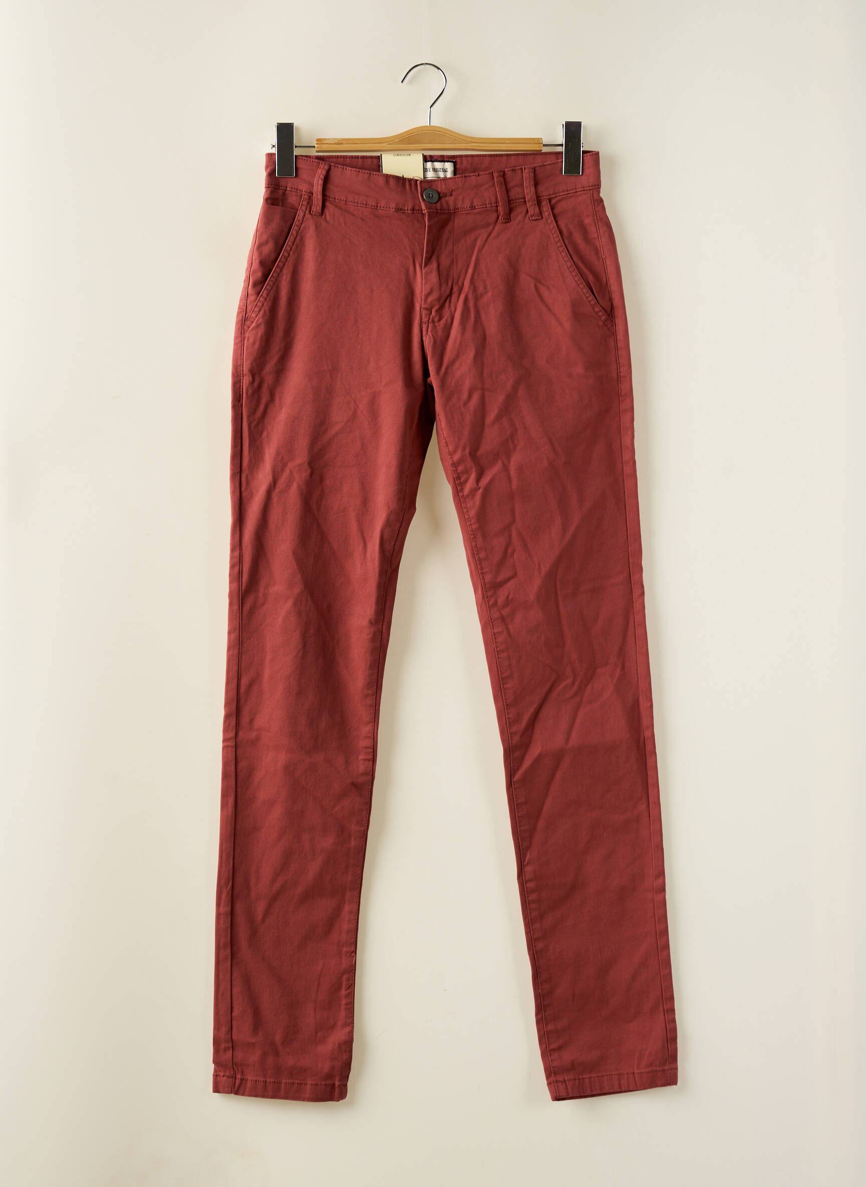 Chino kelnė tamprumas normala dydis raudona SHINE ORIGINAL vyras