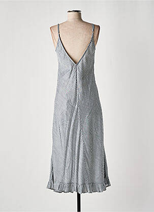 Ilga suknelė plonos dirželiai plonos dirželiai mėlyna DRESS ADDICT moteris