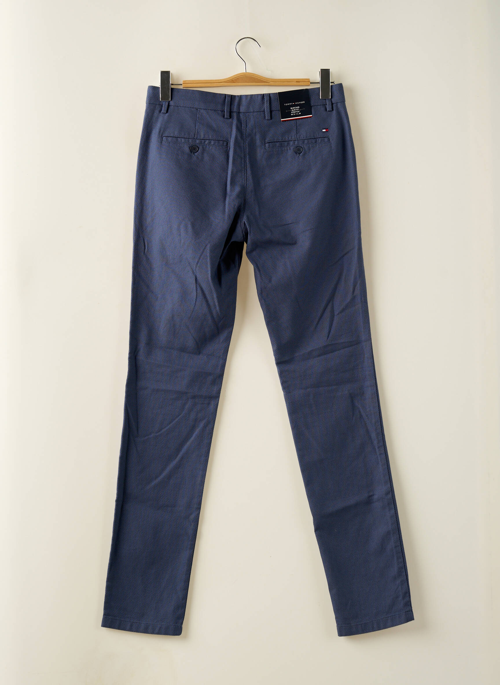 Chino kelnė kišenės normala dydis mėlyna TOMMY HILFIGER vyras