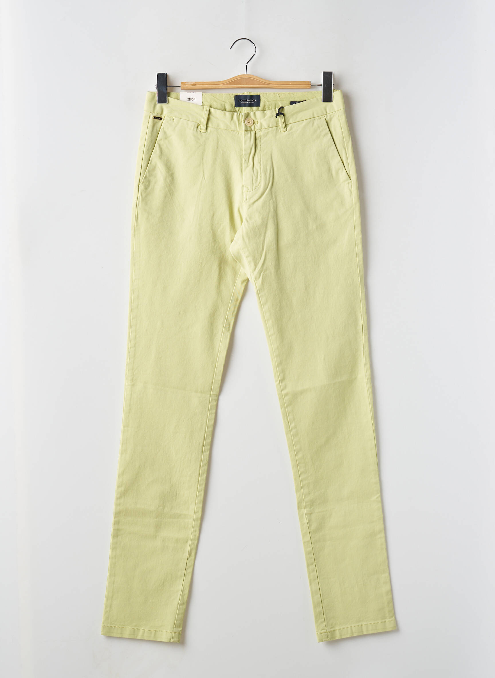 Chino kelnė kišenės normala dydis žalias MAISON SCOTCH vyras