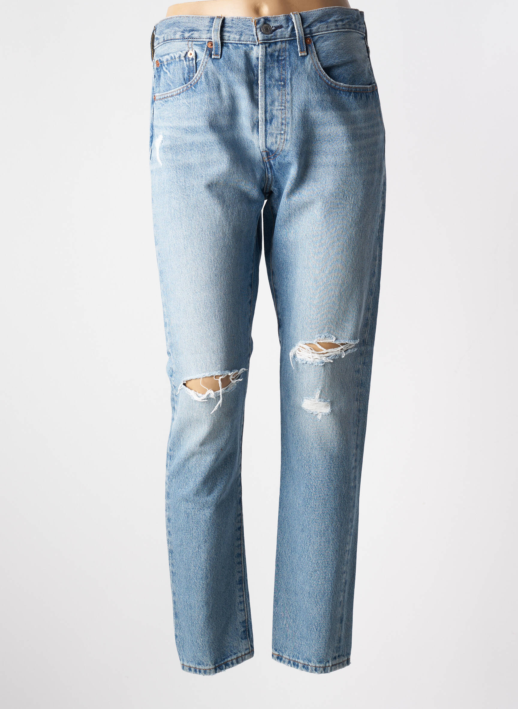 Lieknos džinsai kišenės mėlyna PEPE JEANS moteris
