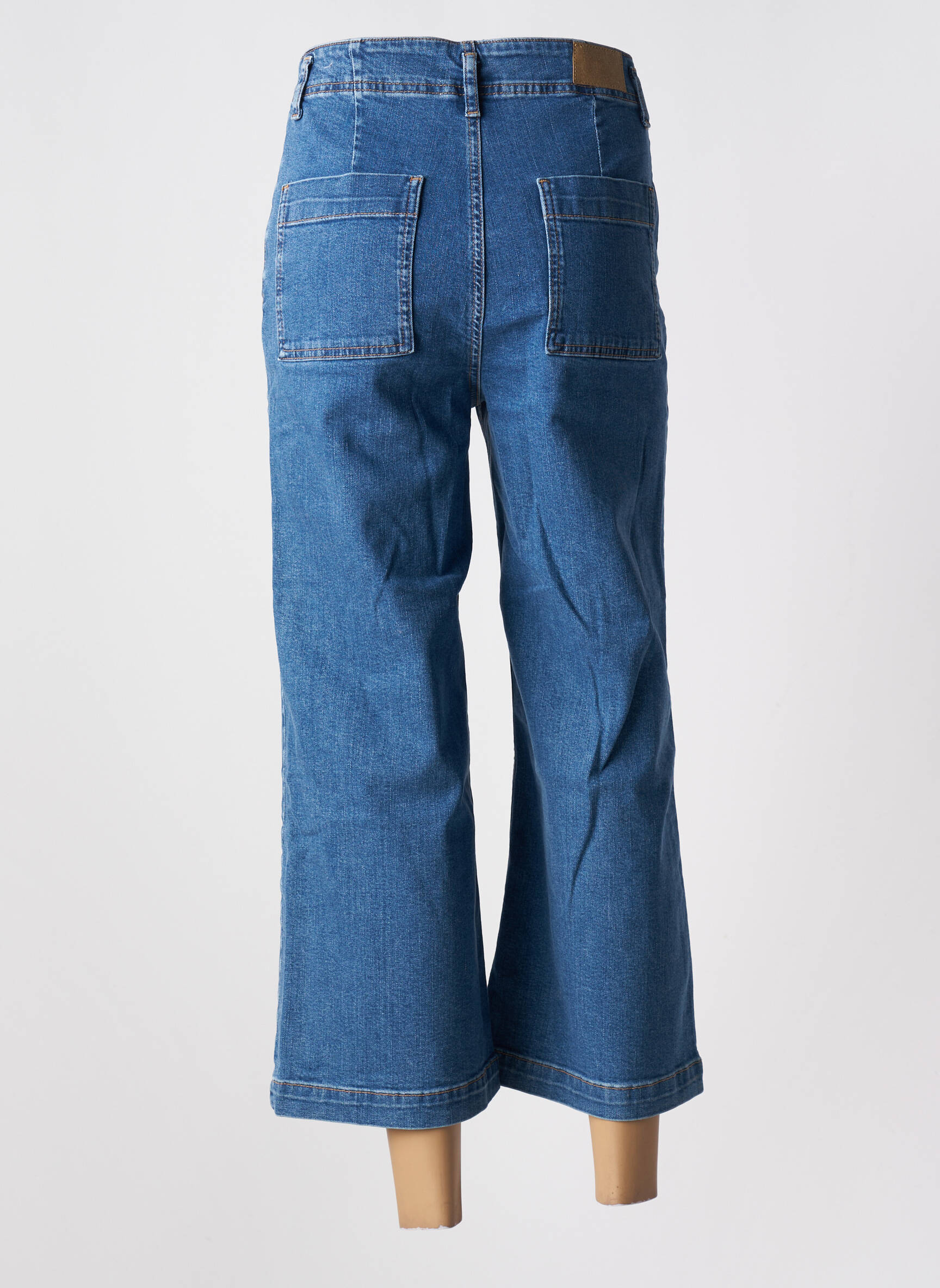 Bootcut džinsai aukšta talija aukšta talija mėlyna SURKANA moteris