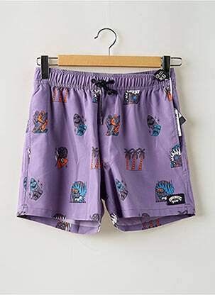 Maudymosi šortas fantazijos raštas violetinis BILLABONG vyras