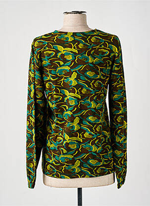 T-marškinys ilgos rankovės ilgos rankovės žalias AGATHE & LOUISE moteris