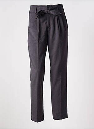 Pantalon kišenės aukšta talija pilka GRACE & MILA moteris