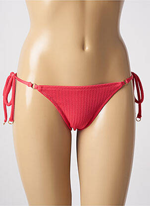 Maudymosi kelnaitės bikini bikini raudona SEAFOLLY moteris