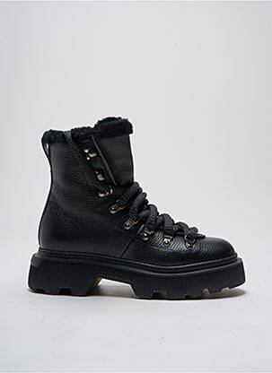 Batai/botai pamušalas kulnas nuo 4 iki 6 cm juodas SANTONI moteris