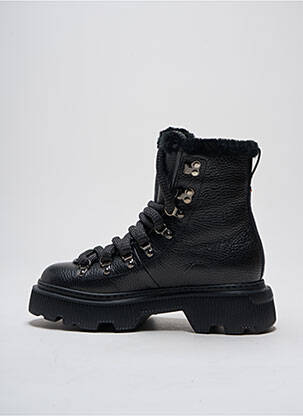 Batai/botai pamušalas kulnas nuo 4 iki 6 cm juodas SANTONI moteris
