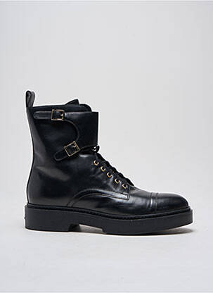 Batai/botai lygus medžiaga kulnas nuo 4 iki 6 cm juodas SANTONI moteris