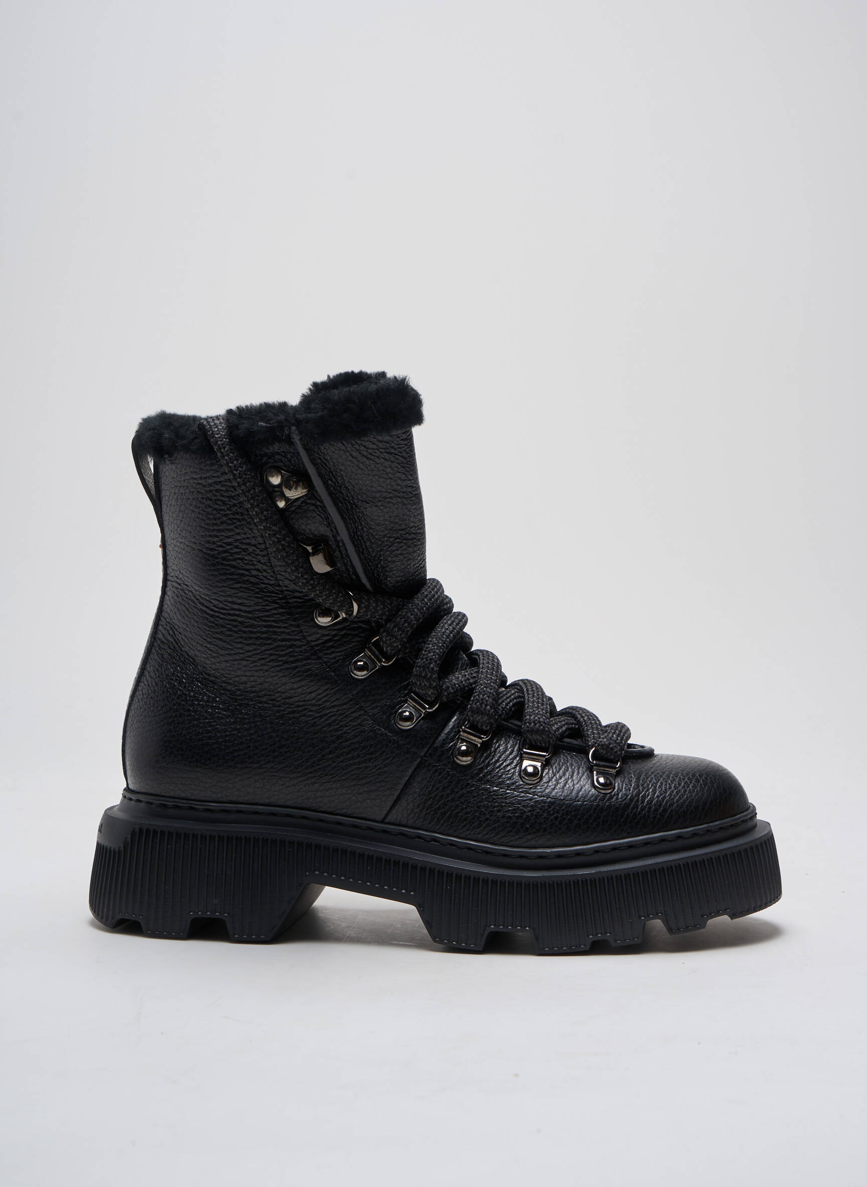 Batai/botai pamušalas kulnas nuo 4 iki 6 cm juodas SANTONI moteris