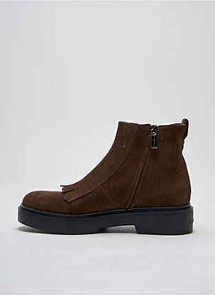 Batai/botai nubuko audinys kulnas nuo 4 iki 6 cm rudas SANTONI moteris