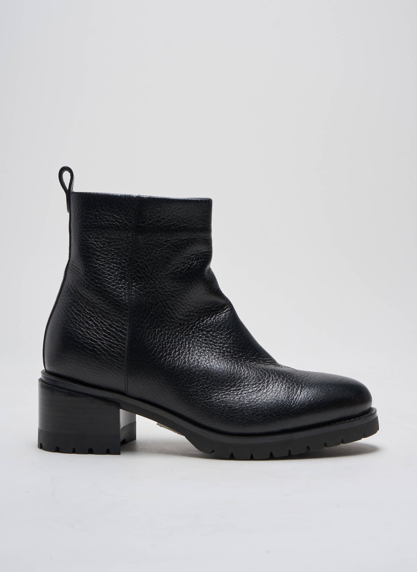 Batai/botai pamušalas kulnas nuo 4 iki 6 cm juodas SANTONI moteris