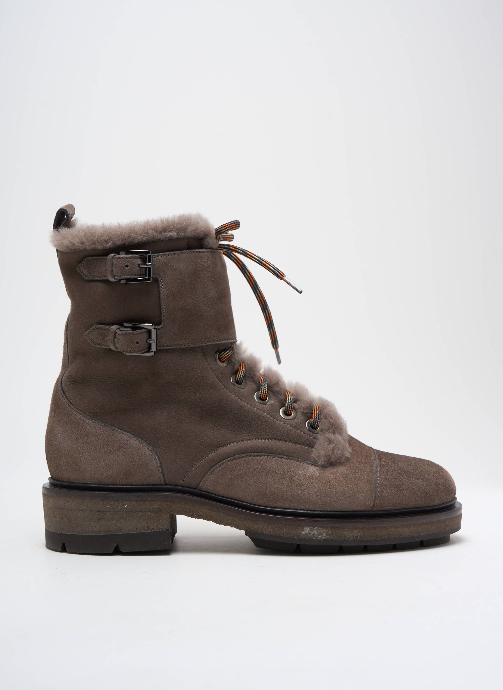 Batai/botai pamušalas kulnas nuo 4 iki 6 cm rudas SANTONI moteris