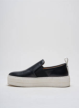 Slip-on batai satino audinys kulnas nuo 4 iki 6 cm juodas BY MALENE BIRGER moteris