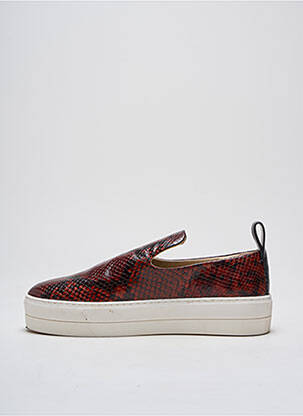 Mokasīnai satino audinys kulnas nuo 4 iki 6 cm rudas BY MALENE BIRGER moteris