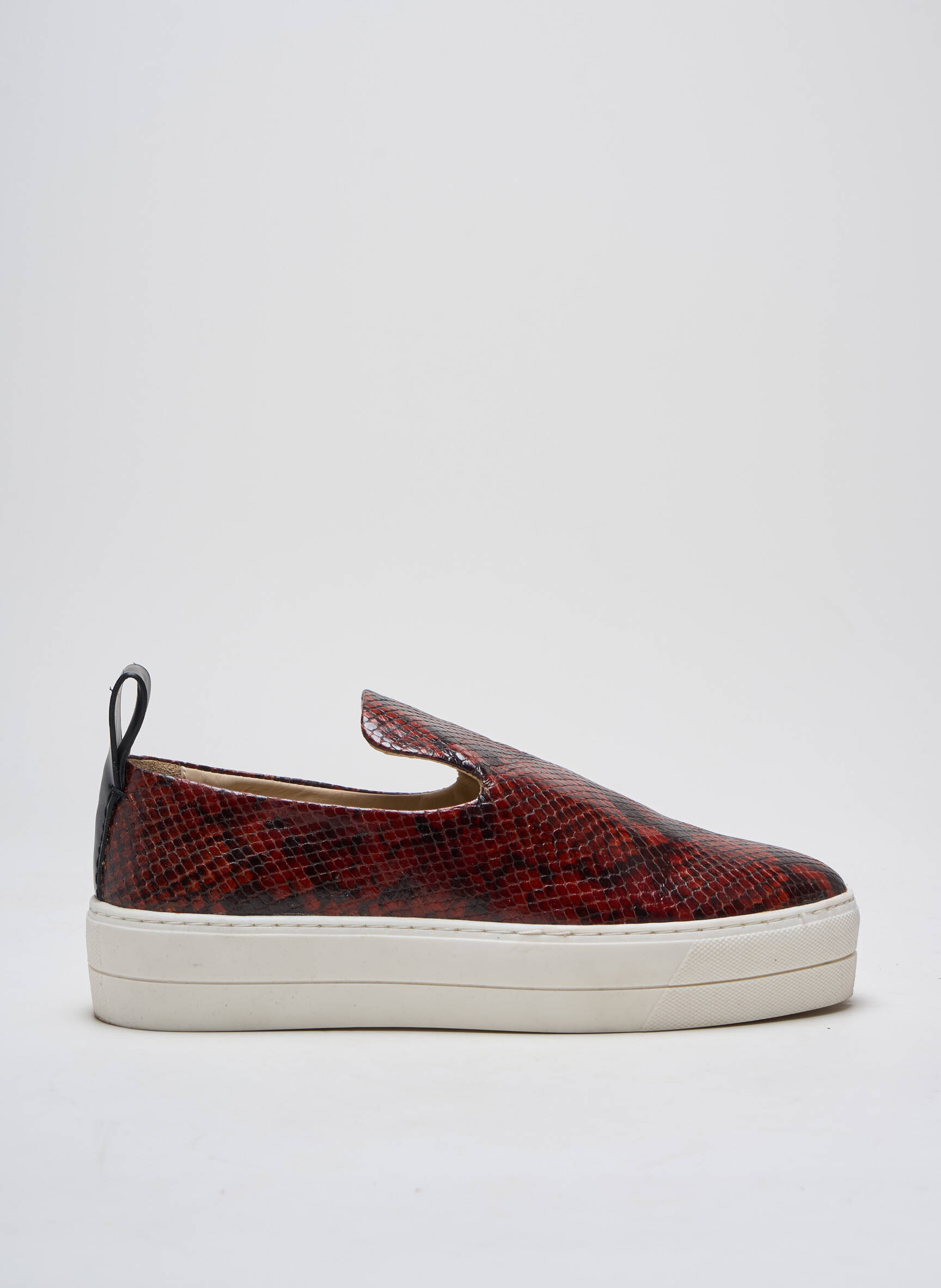 Mokasīnai satino audinys kulnas nuo 4 iki 6 cm rudas BY MALENE BIRGER moteris