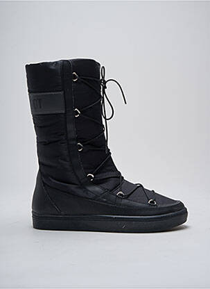 Batai/botai lygus medžiaga plokščias kulnas iki 3 cm juodas MOON BOOT moteris