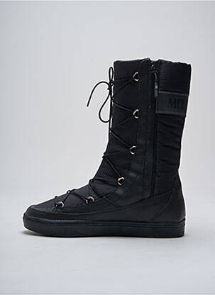 Batai/botai lygus medžiaga plokščias kulnas iki 3 cm juodas MOON BOOT moteris