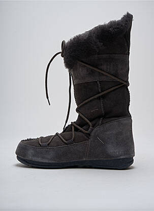 Batai pamušalas plokščias kulnas iki 3 cm pilka MOON BOOT moteris