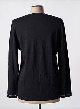 Viršūnė tamprumas ilgos rankovės juodas BAGORAZ moteris