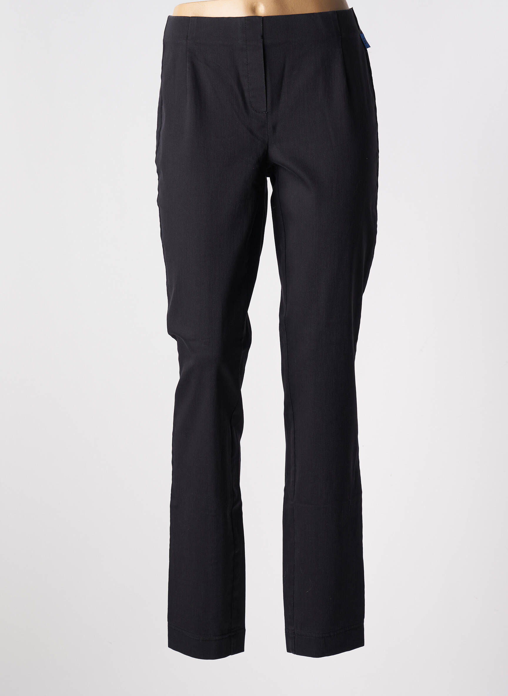 Pantalon lieknas juodas KJBRAND moteris