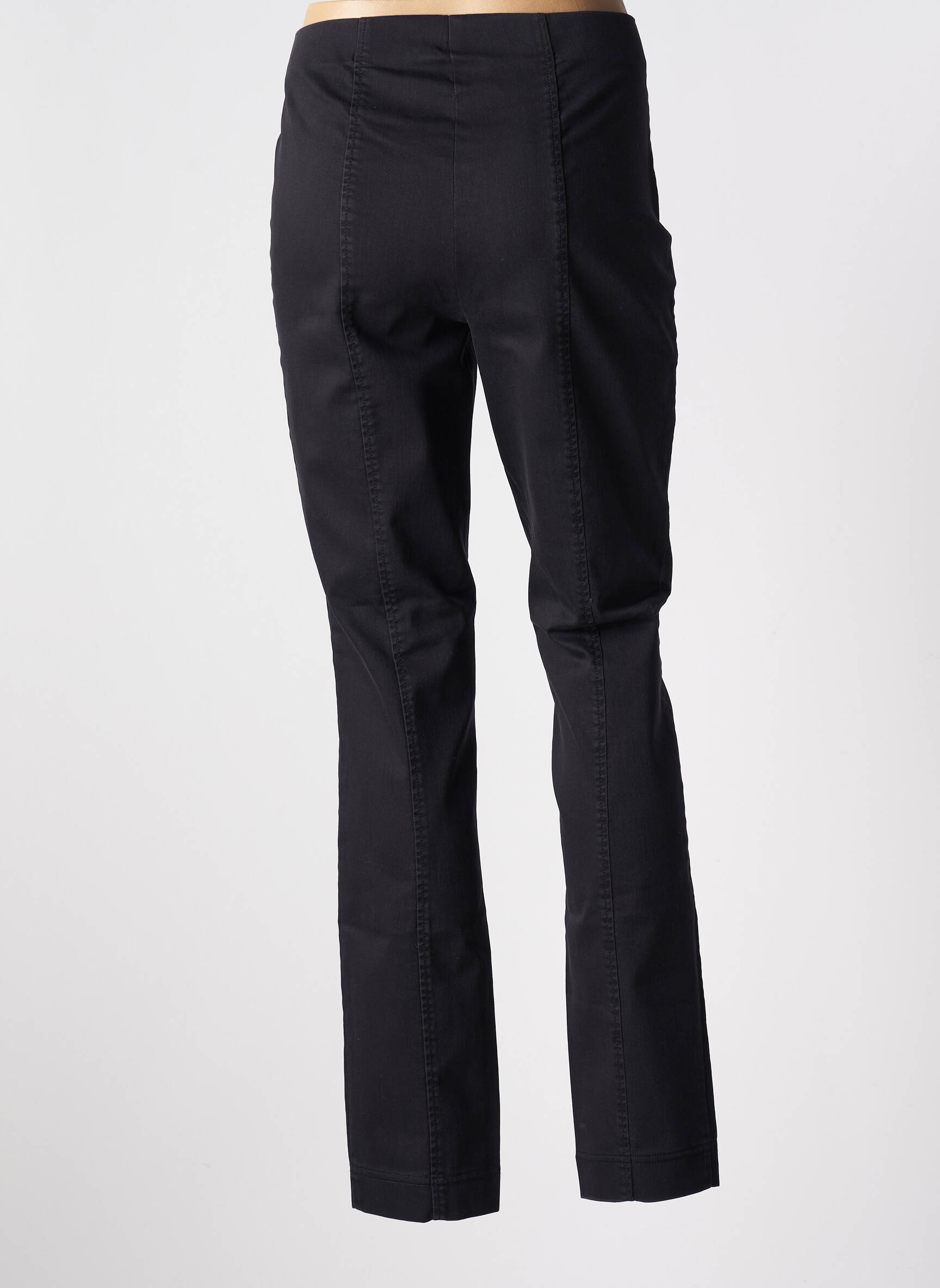 Pantalon lieknas juodas KJBRAND moteris