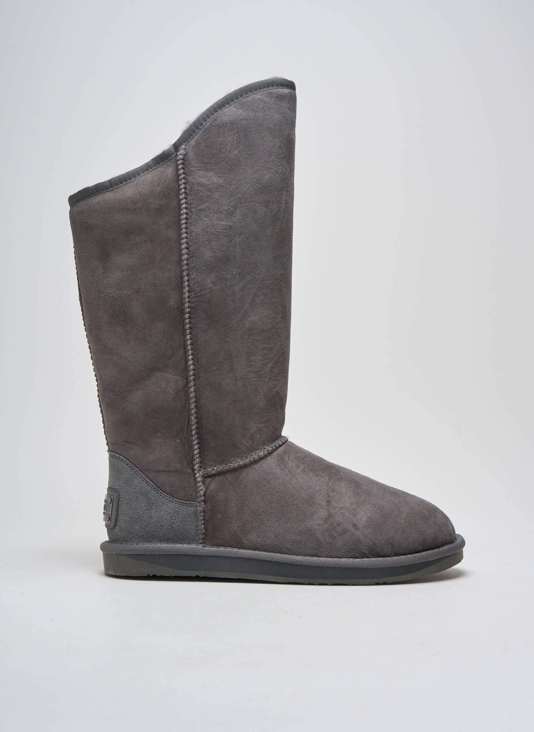 Batai pamušalas plokščias kulnas iki 3 cm pilka AUSTRALIA LUXE COLLECTIVE moteris