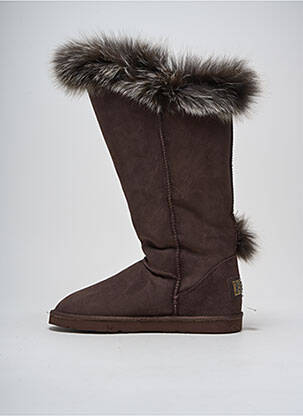 Batai apvalus mygtukas plokščias kulnas iki 3 cm rudas AUSTRALIA LUXE COLLECTIVE moteris