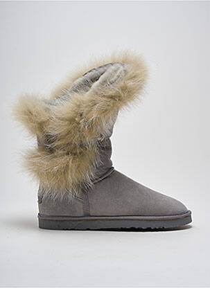 Batai/botai pamušalas plokščias kulnas iki 3 cm pilka AUSTRALIA LUXE COLLECTIVE moteris