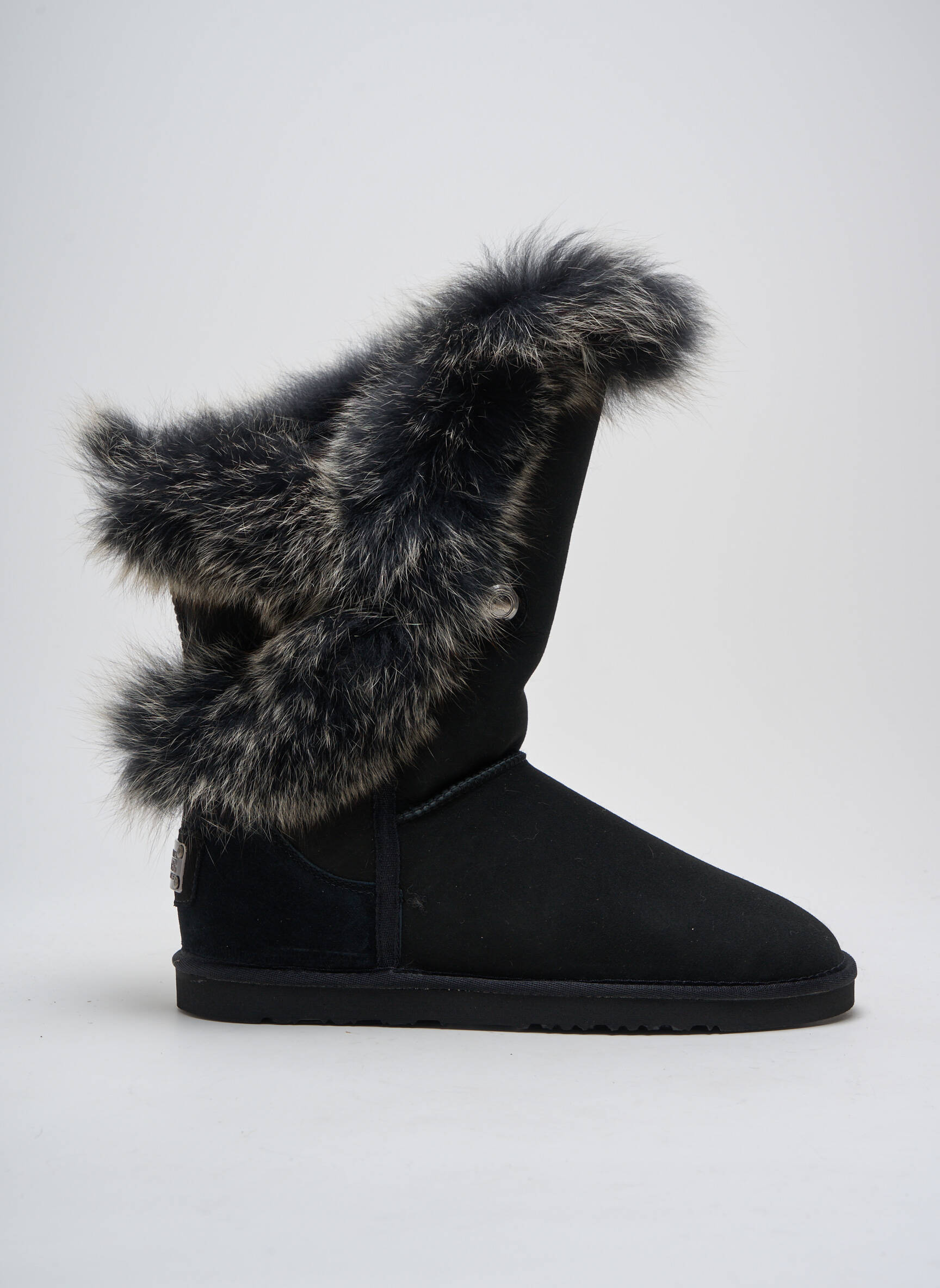 Batai/botai pamušalas plokščias kulnas iki 3 cm juodas AUSTRALIA LUXE COLLECTIVE moteris
