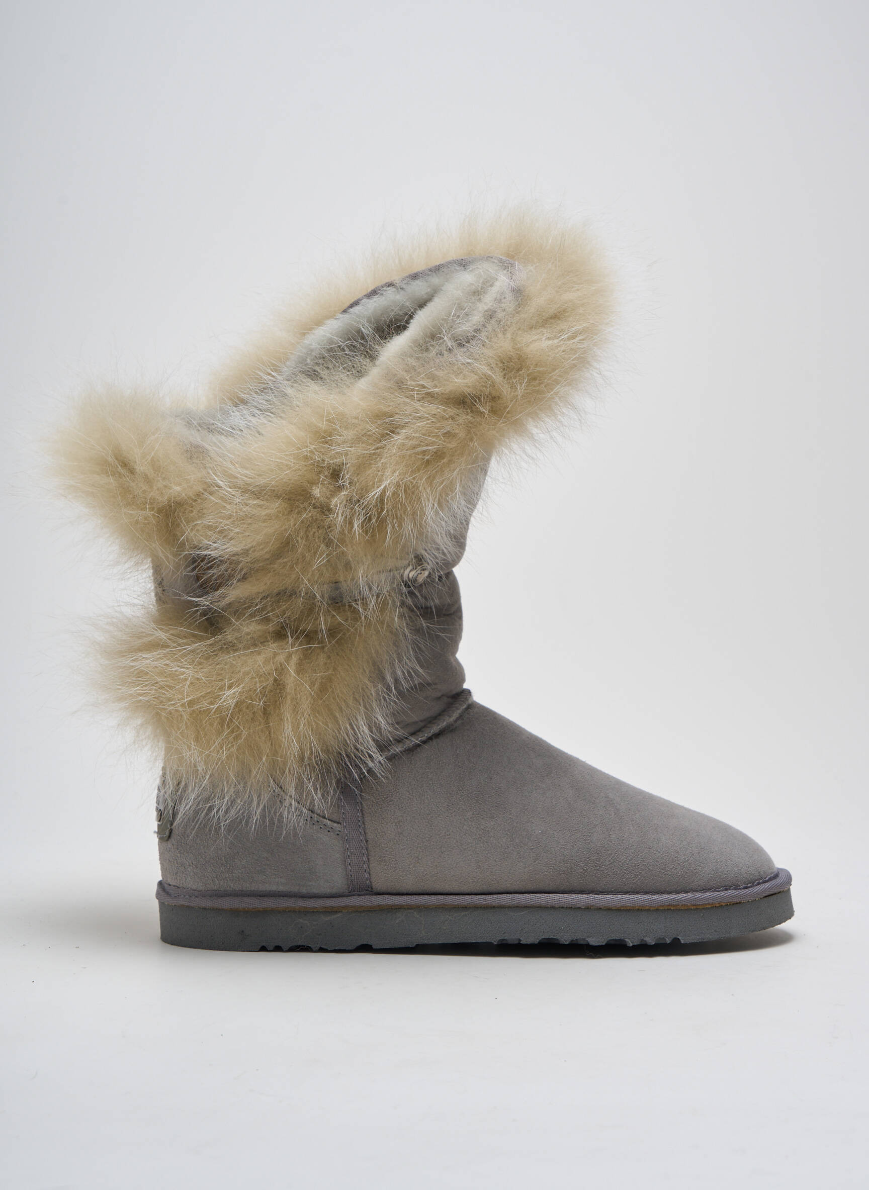 Batai/botai pamušalas plokščias kulnas iki 3 cm pilka AUSTRALIA LUXE COLLECTIVE moteris