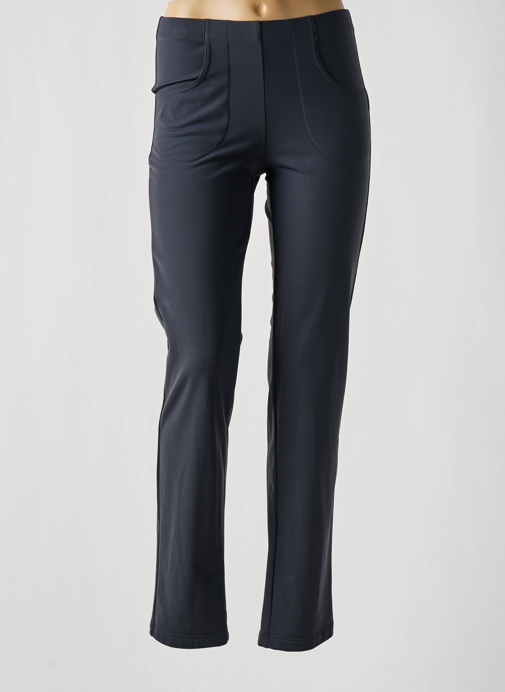 Jegging jersey audinys aukšta talija pilka CHRISMAS'S moteris
