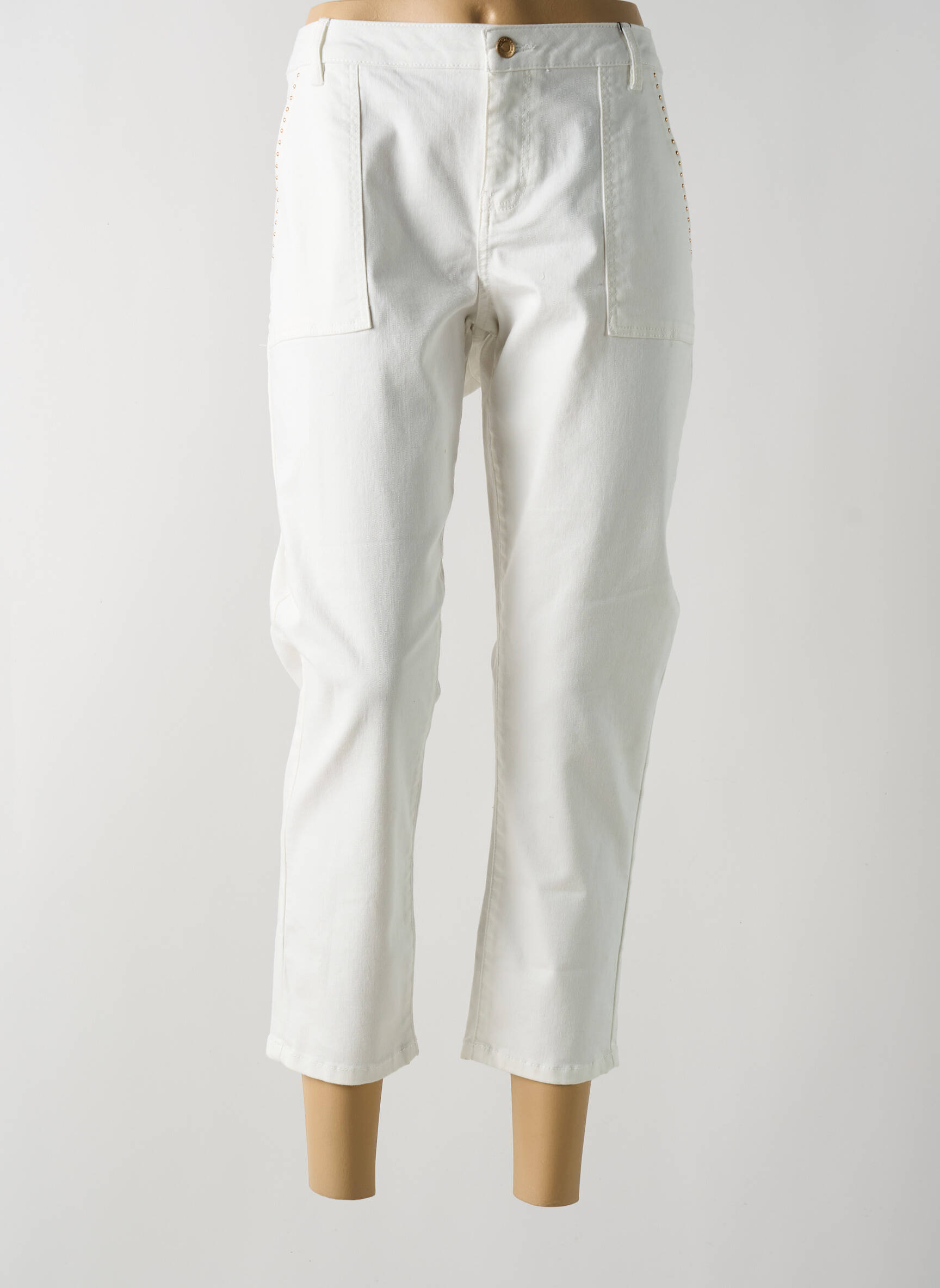 7/8 kelnės tamprumas normala dydis baltas VERO MODA moteris