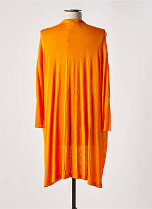 Ilgų rankovių liemenė tamprumas oranžinė ABSOLUT CASHMERE moteris