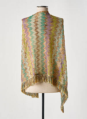 Kardiganas su užsegimu užsegimas su raišteliais rudas MISSONI moteris