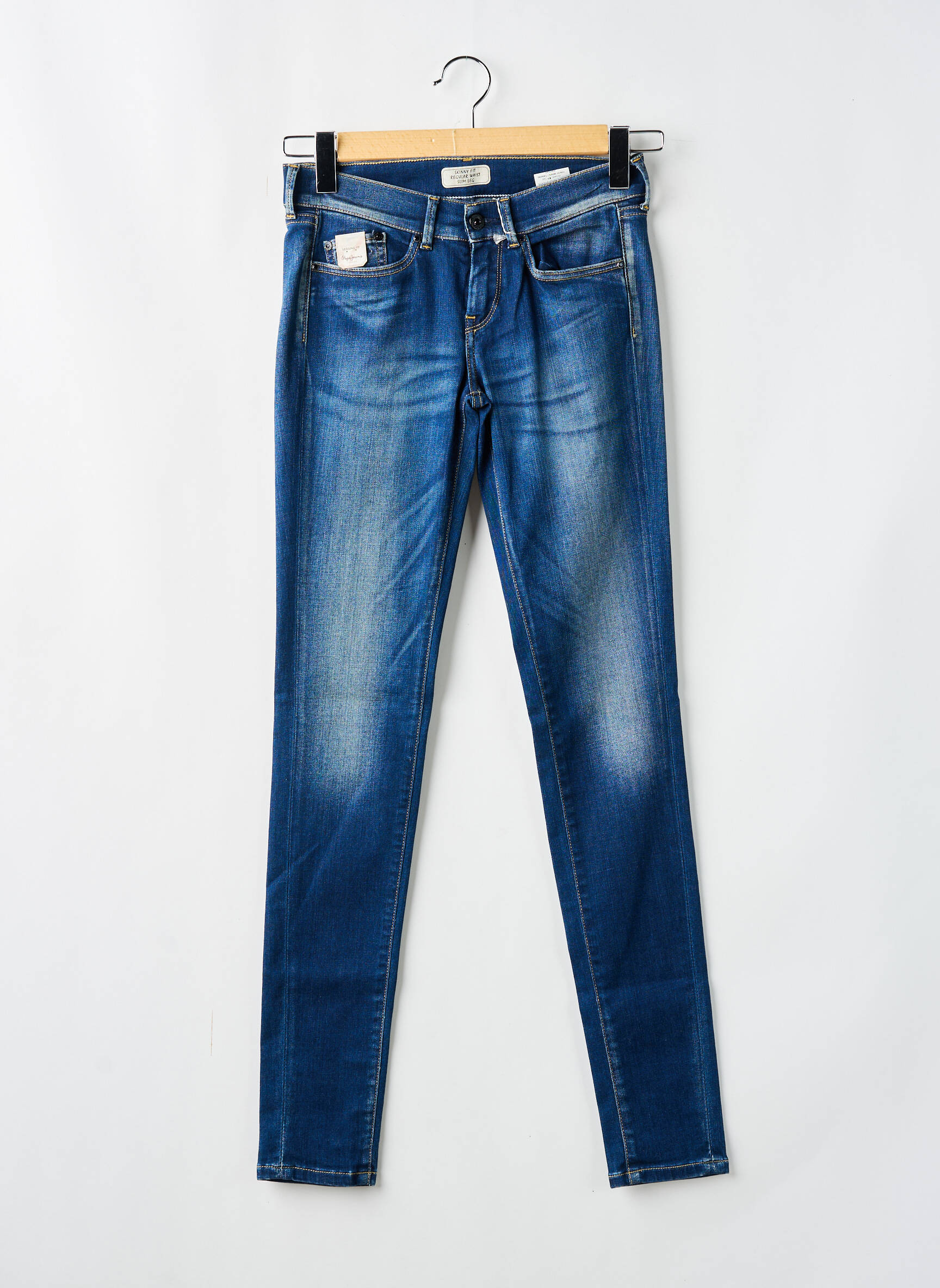 Lieknos džinsai normala dydis normala dydis mėlyna PEPE JEANS moteris