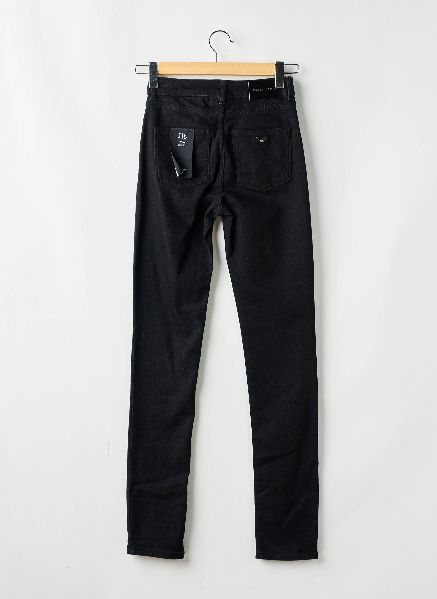 Lieknos kelnės lieknas juodas EMPORIO ARMANI moteris
