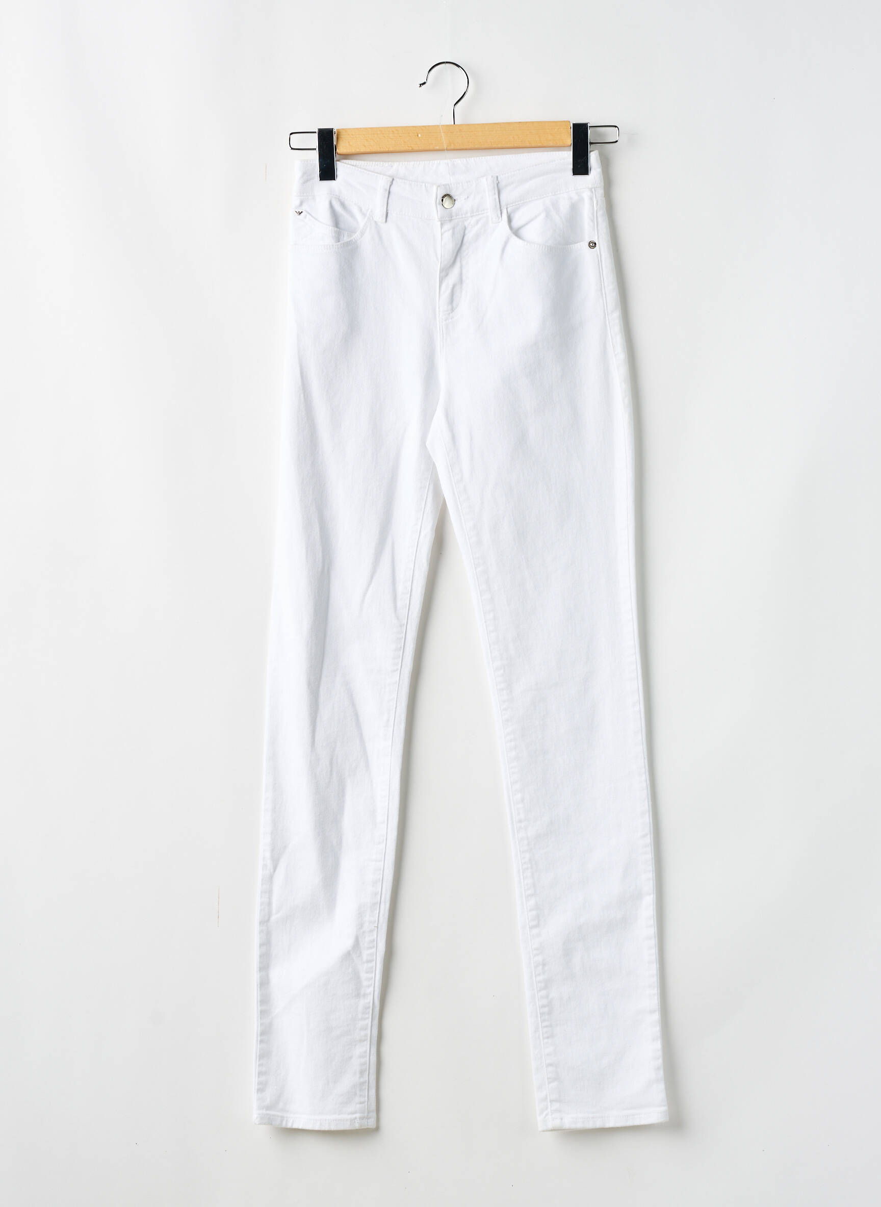 Lieknos kelnės lieknas baltas EMPORIO ARMANI moteris