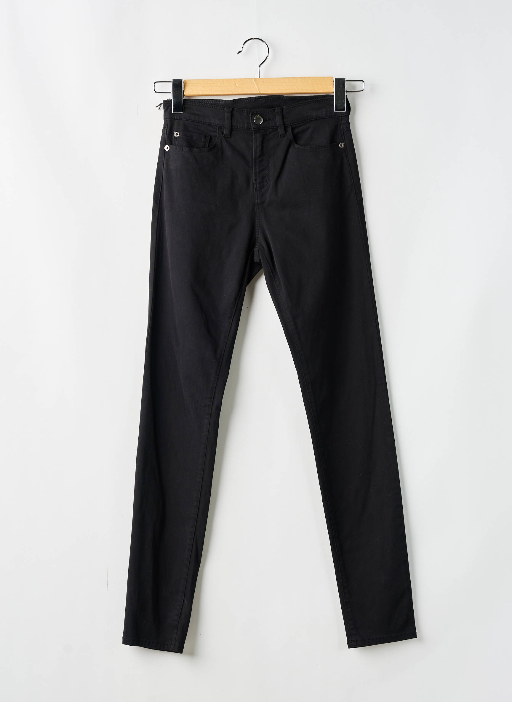 Lieknos kelnės kišenės juodas EMPORIO ARMANI moteris